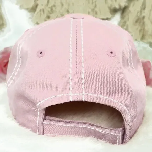 Light Pink Mama Mama Mama Baseball Hat - Picture 5 of 5